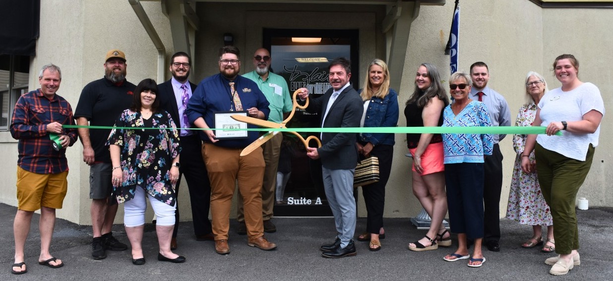 Ribbon Cutting Held for Blair's By the Lake | Business Development