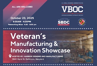 VBOC. Veteran's Manufacturing & Innovation Showcase. October 23 2025.