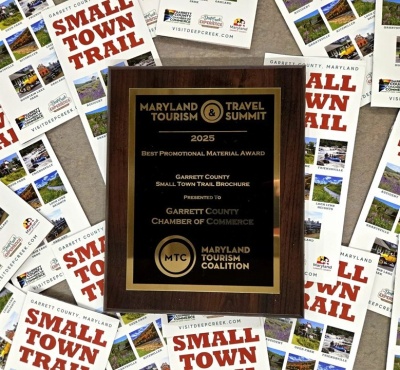 Small Town Trail. Maryland Tourism & Travel Summit 2025 Best Promotional Material Award