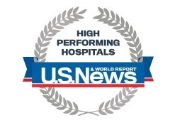 U.S. News & World Report High Performing Hospitals logo