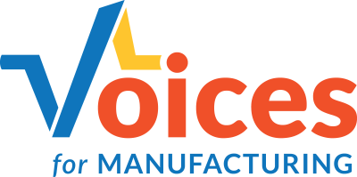 Voiced for Manufacturing logo