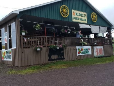 Photo: Klotz Corn Shack. Photo Credit: Claudia Reynolds, The Garrett County Republican.