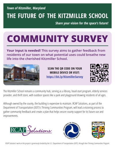 Kitzmiller School Survey Flyer